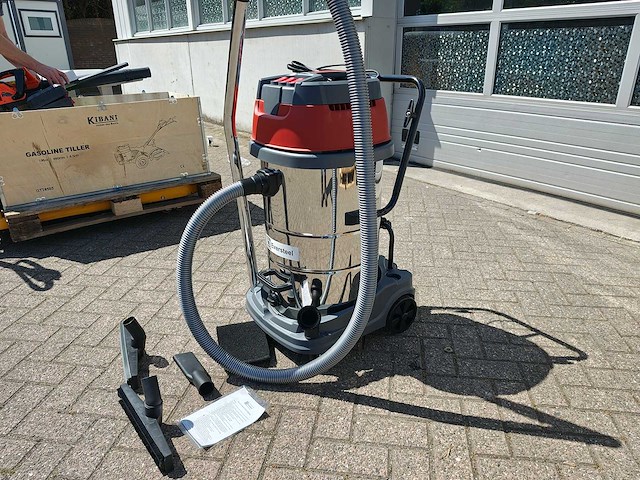 Industriële stofzuiger nat en droogzuiger 80 liter - afbeelding 1 van  7