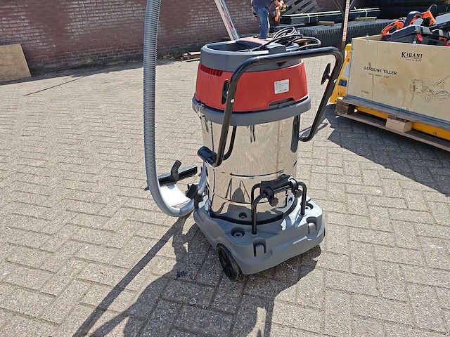 Industriële stofzuiger nat en droogzuiger 80 liter - afbeelding 2 van  7