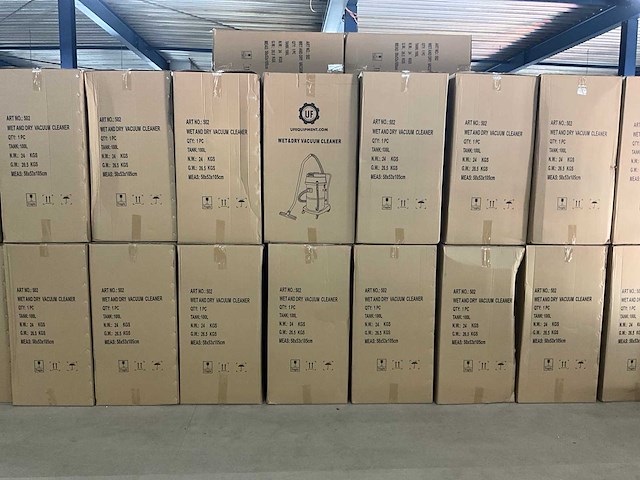 Industriële stofzuiger nat/droog 100l - 3600w en gereedschapswagen 269 pcs - ultra force equipment - afbeelding 15 van  39