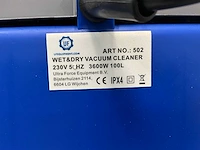 Industriële stofzuiger nat/droog 100l en gereedschapswagen 269 pcs - ultra force equipment - afbeelding 8 van  39