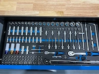Industriële stofzuiger nat/droog 100l en gereedschapswagen 269 pcs - ultra force equipment - afbeelding 21 van  39