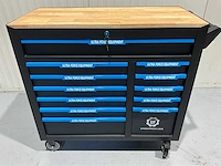 Industriële stofzuiger nat/droog 100l en gereedschapswagen 269 pcs - ultra force equipment - afbeelding 30 van  39