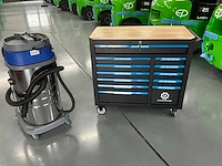 Industriële stofzuiger nat/droog 100l en gereedschapswagen 269 pcs - ultra force equipment - afbeelding 36 van  39