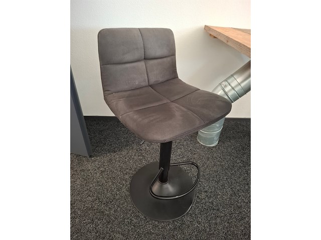 Industriële tafel met 2x kruk - afbeelding 4 van  4