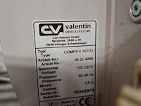 Industriële thermische labelprinter carl valentin compa ii - afbeelding 6 van  7