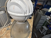 Industriële tl-fabriekslamp, holophane - afbeelding 1 van  2