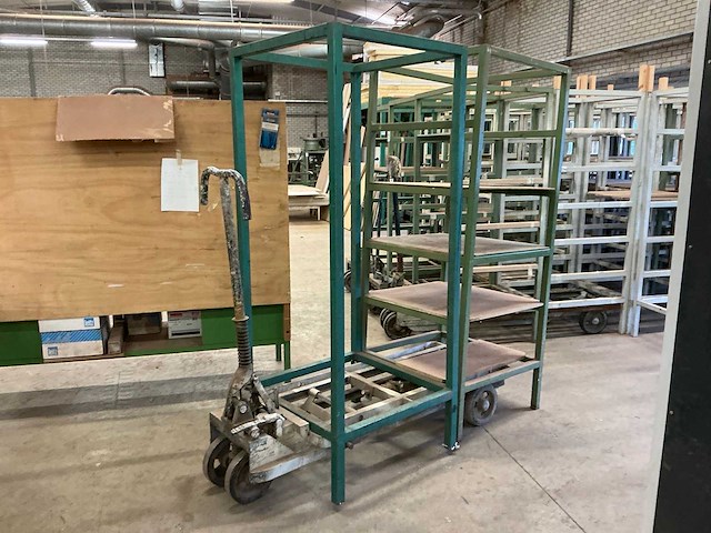 Industriële transportkar (2x) - afbeelding 10 van  10