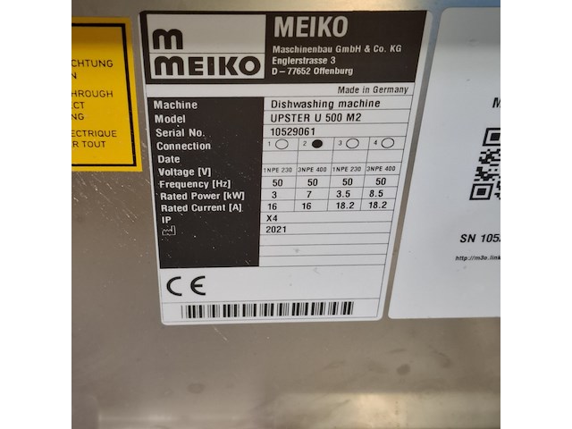 Industriële vaatwasser, meiko, upster - afbeelding 7 van  9