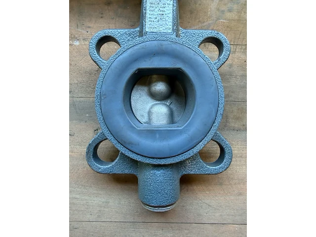 Industriële vlinderklep, faf armaturen, 2011-a dn50 pn16, blauwgrijs/zwart, 2016, epdm | 08/2016 - afbeelding 4 van  7