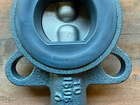 Industriële vlinderklep, faf armaturen, 2011-a dn50 pn16, blauwgrijs/zwart, epdm | handbediend - afbeelding 7 van  7