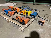 Industriele voetpedalen / machinepedalen (12x) - afbeelding 1 van  10