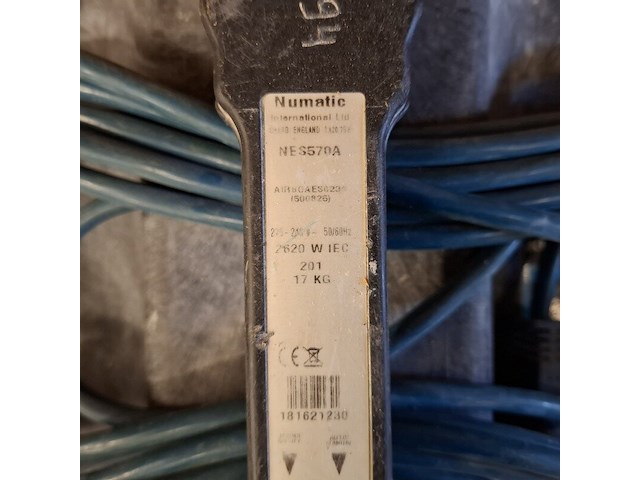 Industriestofzuiger, airbo, numatic nes570 - afbeelding 6 van  8