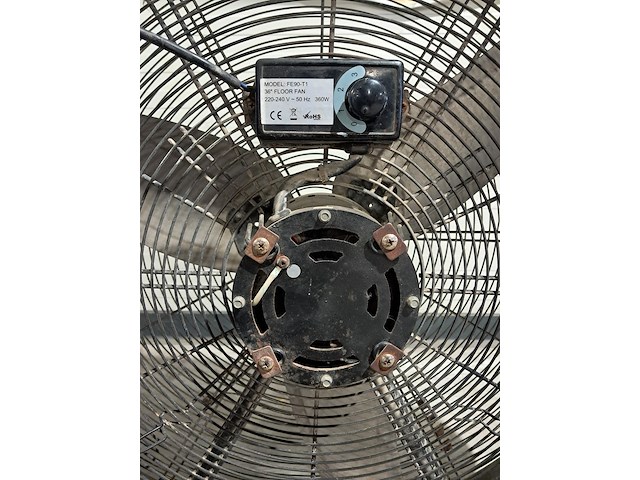 Industrieventilator 20.000m³/uur 230v, homeeasy, fe90-t1, 2018 - afbeelding 5 van  9
