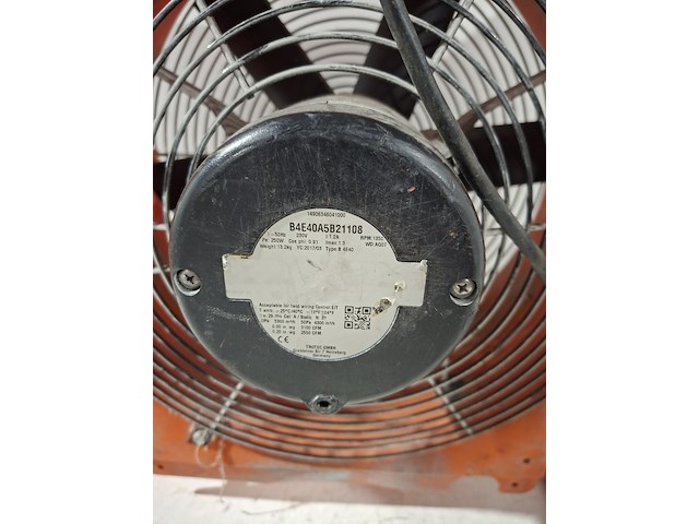 Industrieventilator 4.500m³/uur 230v trotec, ttv 4500, bouwjaar 2017 - afbeelding 4 van  5