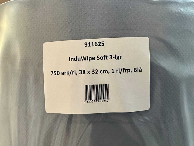 Induwipe soft - industrieel poetspapier - papierrol (27x) - afbeelding 4 van  5