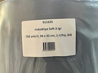 Induwipe soft - industrieel poetspapier - papierrol (27x) - afbeelding 4 van  5