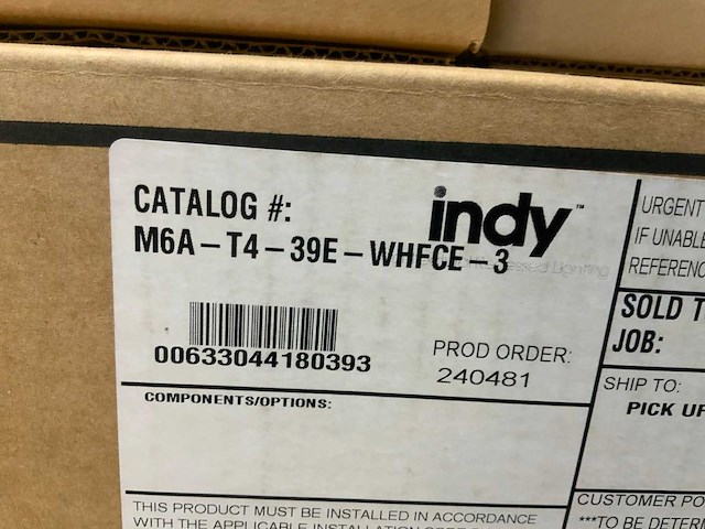 Indy - m6a-t4-39e-whfce-3 - winkelverlichting spots (36x) - afbeelding 9 van  9