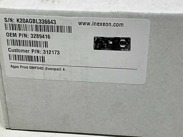 Inexeon ke agpo print dmf04d (econpact 4 & 5) (3x) - afbeelding 4 van  4