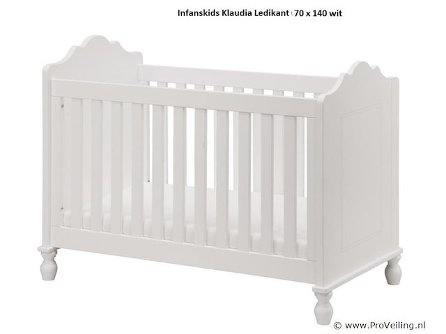 Infanskids klaudia ledikant – 70 x 140 cm - afbeelding 1 van  2