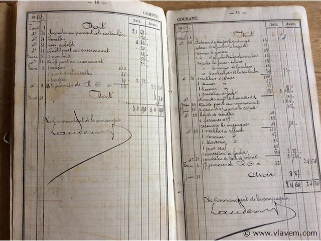 Infanterieboekje 1882. - afbeelding 3 van  4