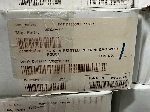 Infecon bags (2250x) - afbeelding 2 van  3