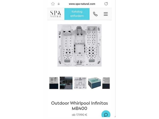 Infinitas 4 persoons jacuzzi en buitenspa - afbeelding 12 van  39