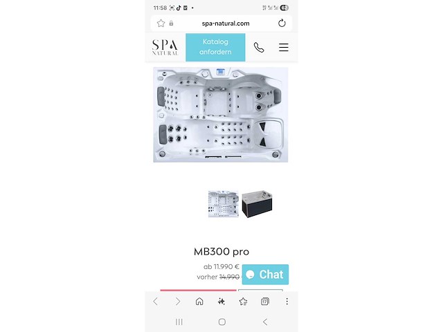 Infinitas spa mb300 pro 3 persoons jacuzzi en buitenspa - afbeelding 2 van  2