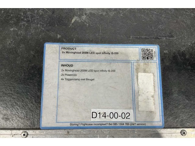 Infinity is-200 led-moving head (2x) - afbeelding 6 van  9