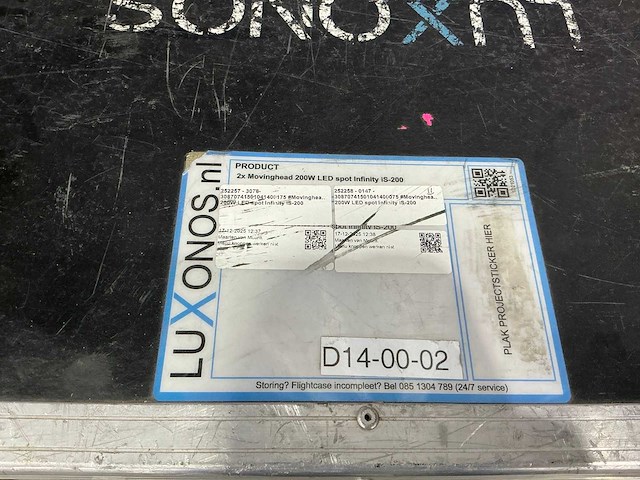 Infinity is-200 led-moving head (2x) - afbeelding 9 van  9