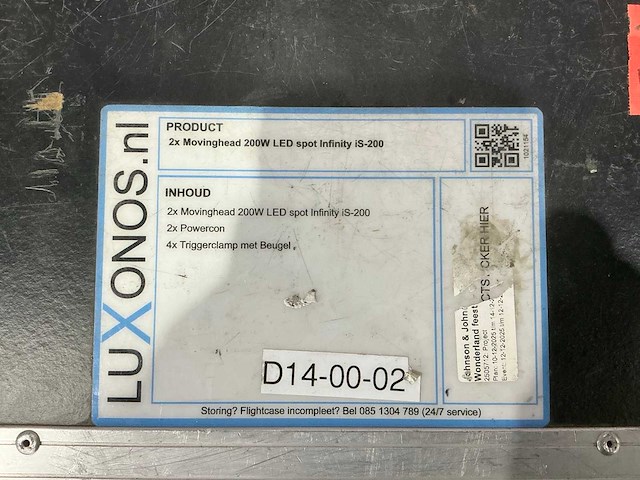 Infinity is-200 led-moving head (2x) - afbeelding 7 van  10