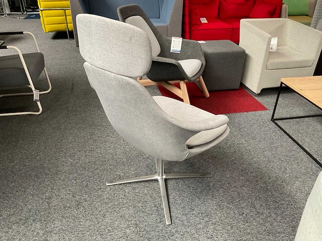 Infinity loop lounge design fauteuil (2x) - afbeelding 3 van  4