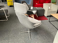 Infinity loop lounge design fauteuil (2x) - afbeelding 3 van  4