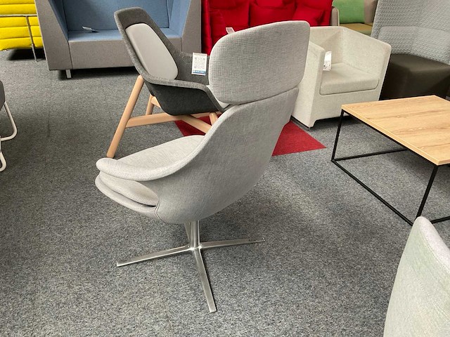 Infinity loop lounge design fauteuil (2x) - afbeelding 4 van  4