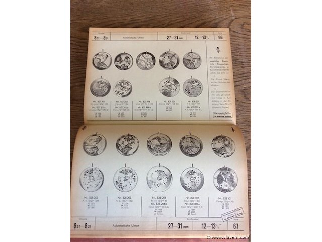 Info uurwerken 1958. - afbeelding 6 van  7