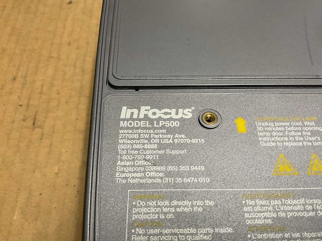 Infocus lp500 dlp projector - afbeelding 6 van  6