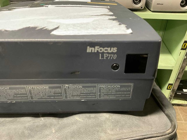 Infocus lp770 projector - afbeelding 5 van  7
