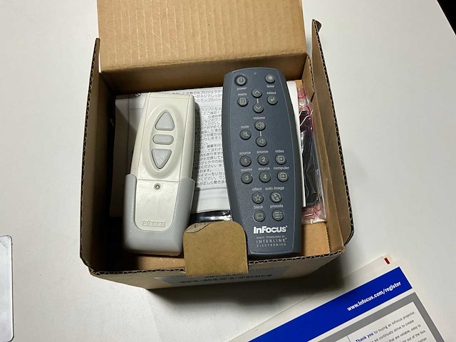 Infocus lp860 beamer - afbeelding 7 van  9