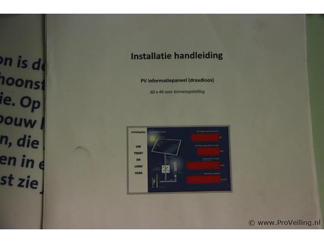 Informatiepanelen (draadloos) - 4 stuks - afbeelding 6 van  6