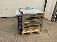Infrared food oven adm-4p pizza-oven - afbeelding 1 van  7
