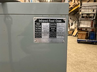 Infrared food oven adm-4p pizza-oven - afbeelding 5 van  7