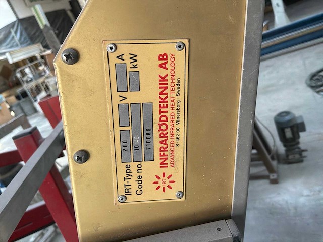 Infrarödteknik 204 3n-pe infrarood autolakdroger - afbeelding 6 van  8