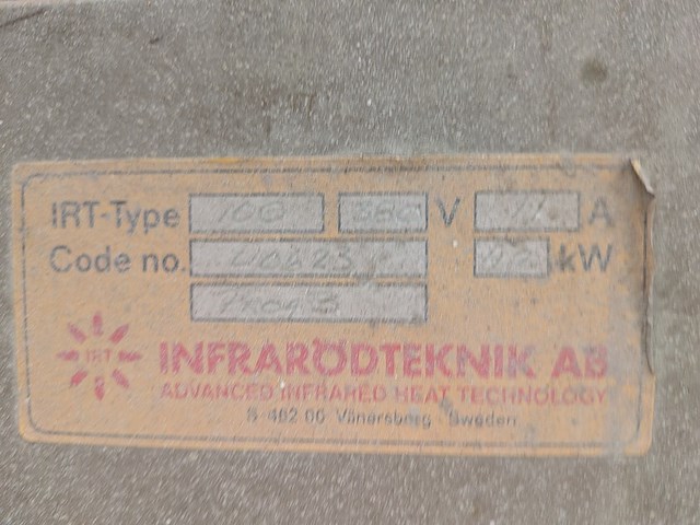 Infrarood droger irt, 100 - afbeelding 8 van  8