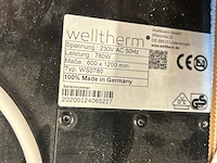 Infrarood verwarmingspaneel 780w 120 x 60 cm welltherm, ws0780 - afbeelding 4 van  4