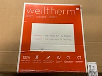 Infrarood verwarmingspaneel met spiegelglas 60 x 150 cm welltherm - afbeelding 2 van  4