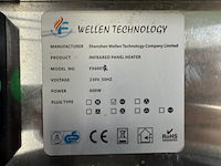 Infraroodpaneel wellen , fx600tr - afbeelding 5 van  5