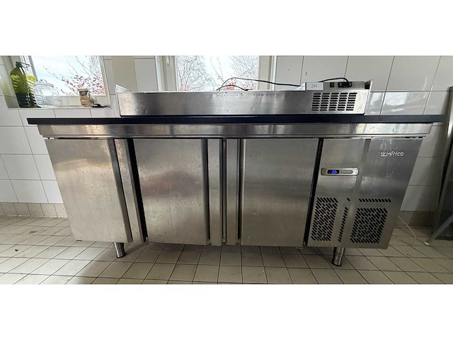 Infrico - rvs koelwerkbank - afbeelding 2 van  9