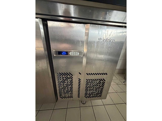 Infrico - rvs koelwerkbank - afbeelding 3 van  9