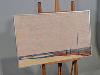 Ingelijst kunstwerk, maya wildevuur, compositie zijde, 1987 - afbeelding 2 van  7