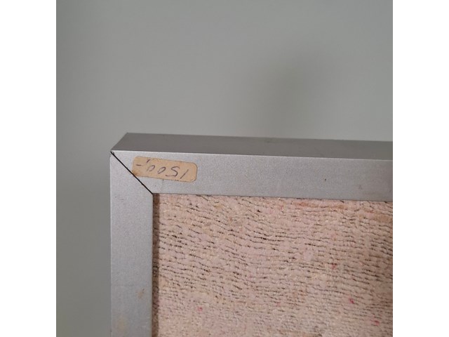Ingelijst kunstwerk, maya wildevuur, compositie zijde, 1987 - afbeelding 5 van  7