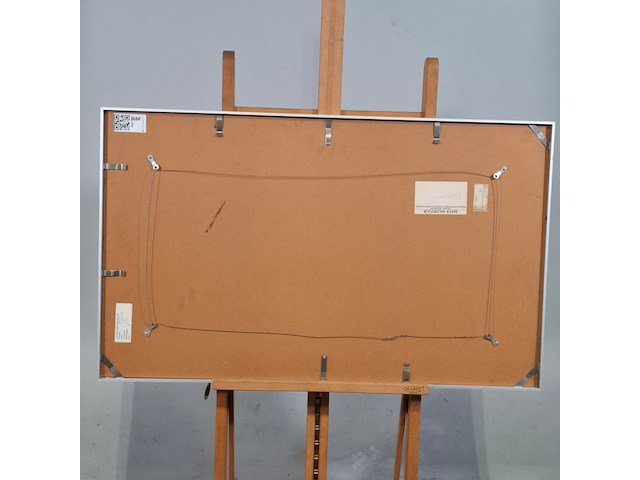Ingelijst kunstwerk, maya wildevuur, compositie zijde, 1987 - afbeelding 6 van  7